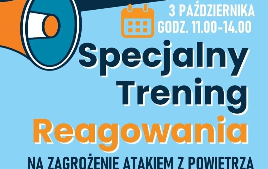 Mieszkańcy naszego powiatu poćwiczą reakcję na zagrożenie z powietrza